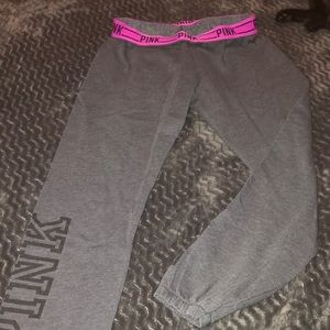 VS PINK joggers